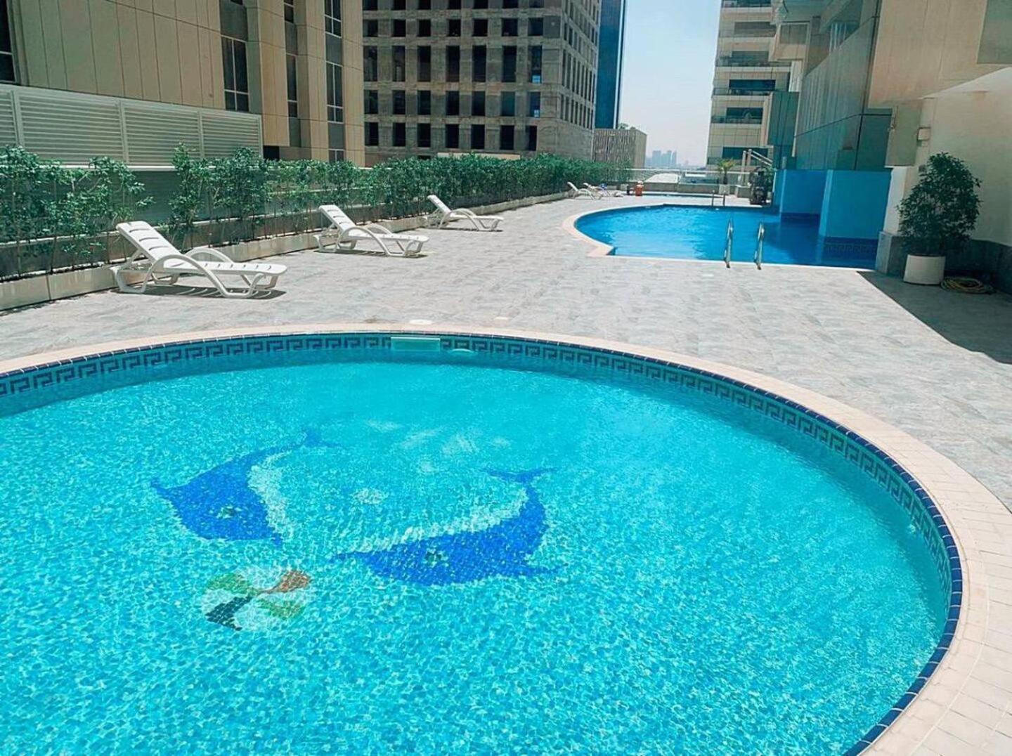Pristine Apartment Sunrise View At 51St Dubai Eksteriør billede